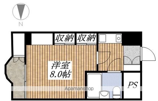 【国立市西のマンションの間取り】