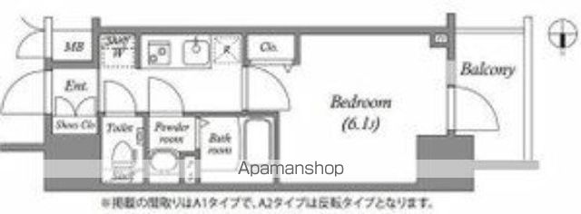 アドバンス大阪ストーリアの間取り写真