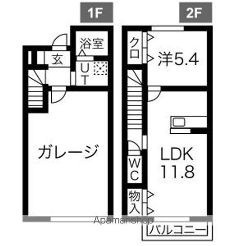 ＬＵＭＩＲＥＡ　Ⅲの間取り