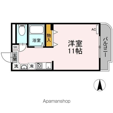 マンションフレンドの間取り写真
