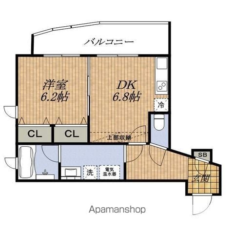 サンレムートESAKA2NDの間取り写真