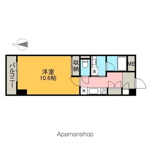 レジデンス上前津スクエアの間取り写真
