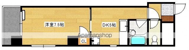 第3木本ビルの間取り写真