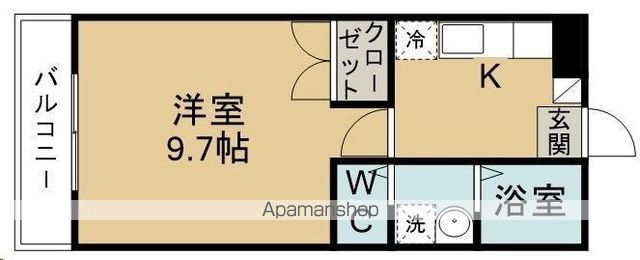 荒巻中央ハイツB棟の間取り写真