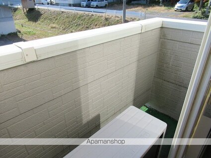 ルーブル大沼[1K/33.74m2]のバルコニー