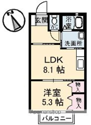 サンリバー 弐番館の間取り写真