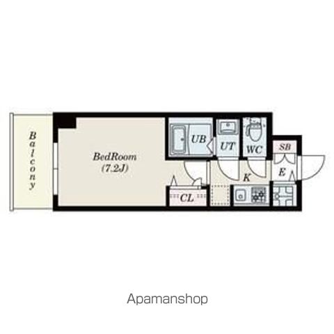 SーRESIDENCE新大阪RISHの間取り写真
