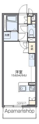 レオネクストＡＤＡＭＡＮＴⅢ[1R/27.8m2]の間取図