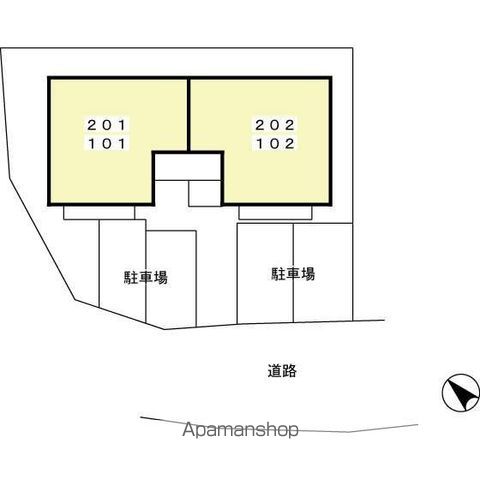 【千葉市中央区葛城のアパートの写真】