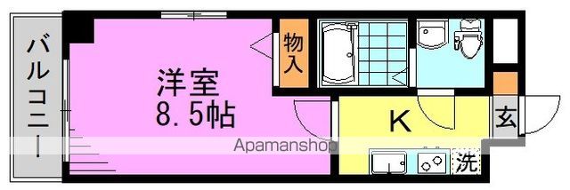 ペアパレス新高円寺の間取り写真