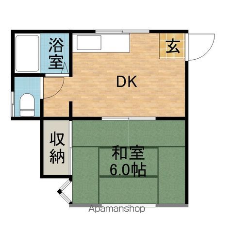 コーポクワットの間取り