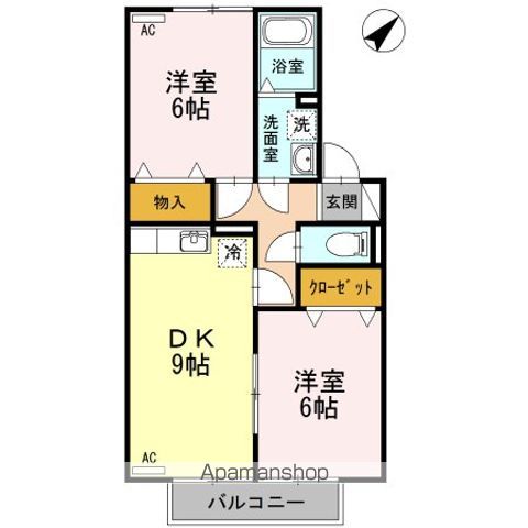 ブリスベントの間取り写真