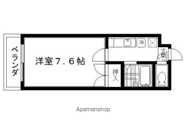 メゾン比果の間取り写真
