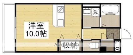 岡山県倉敷市青江[1R/30m2]の間取図