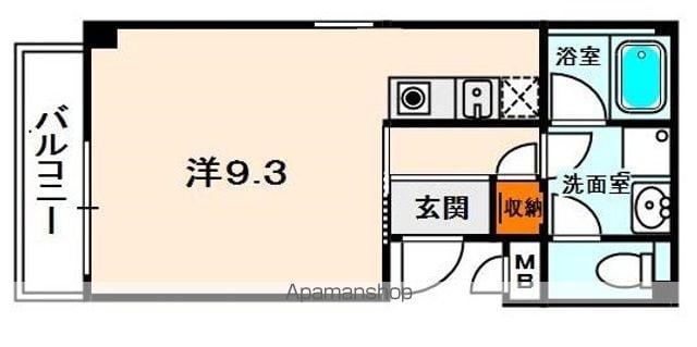 HILL TOP御殿山の間取り写真