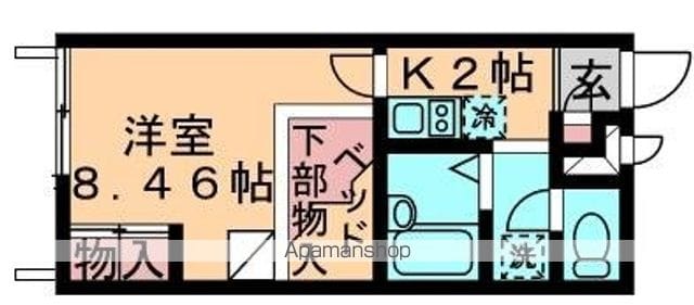 レオパレススペシャルステージBの間取り写真