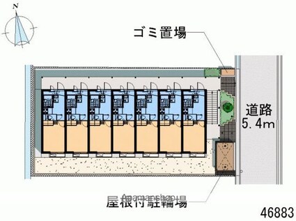 レオパレスクラインガルテン[1K/19.87m2]の共用部