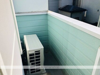 ハウスＪ[1R/17.82m2]のバルコニー