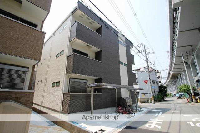 フジパレス下新庄I番館の外観写真