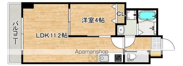 BOARDWALK府中の間取り写真