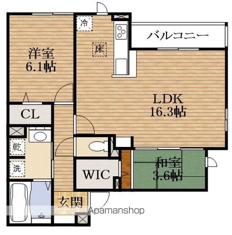クラシスト今川4丁目の間取り写真