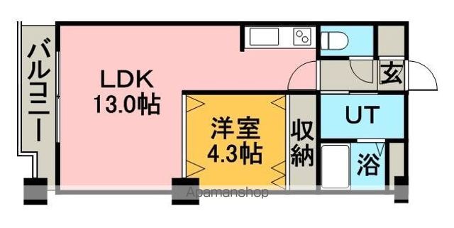 パークヒル厚別の間取り写真