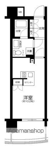 グローリオ三鷹禅林寺通りの間取り写真