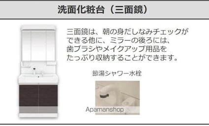 （仮）薊野中町アパート[1LDK/43.21m2]の洗面所