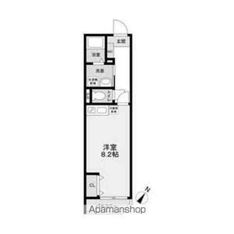 メグリオ新松戸 303 ｜ 千葉県松戸市新松戸７丁目519-3（賃貸アパート1R・3階・25.27㎡） その12