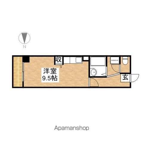 アーバンドエル新栄の間取り写真