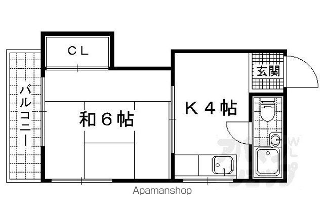 STABLE勧修寺の間取り写真