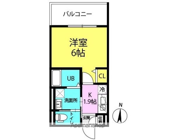 プルミエール 立花の間取り写真