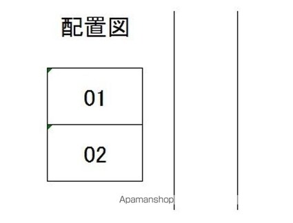 森の雫[1LDK/36.36m2]の配置図