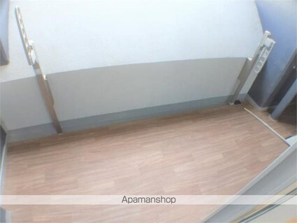 東京都新宿区市谷本村町[1K/21.42m2]のバルコニー