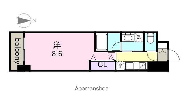 PURE RESIDENCE 名駅南の間取り写真