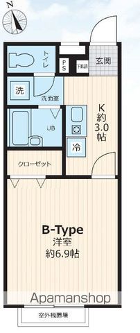 アムール Y Sの間取り写真