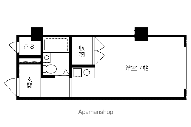 松屋レジデンス百万遍の間取り写真