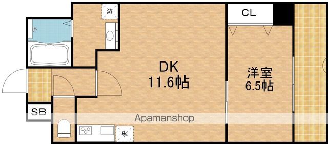 リバレイン江坂の間取り写真