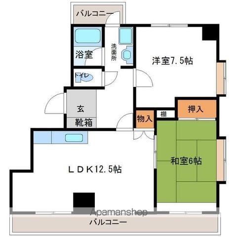 田代セントラルハイツの間取り写真