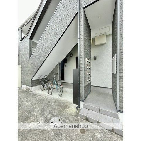 杜のアパートメントB棟の外観写真