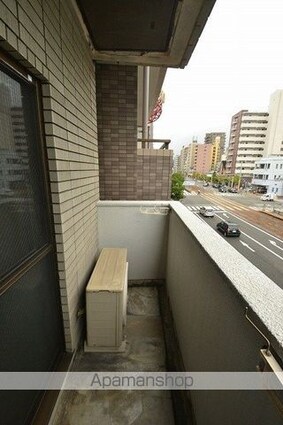 広島県広島市中区河原町[1R/18.9m2]のバルコニー