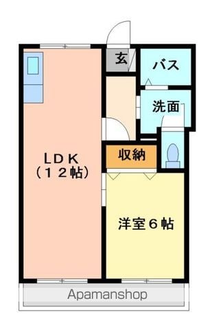 クレマツコーポの間取り写真