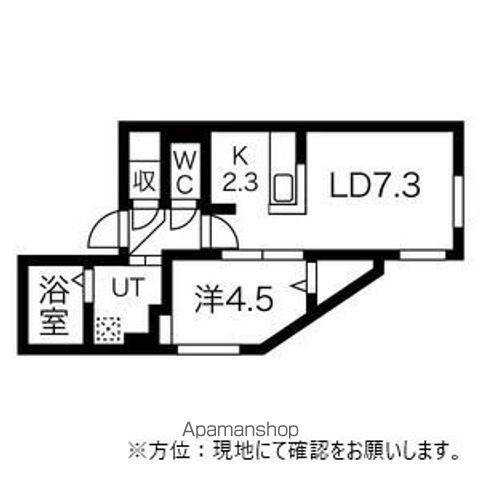 ソティーヌ南郷通の間取り写真