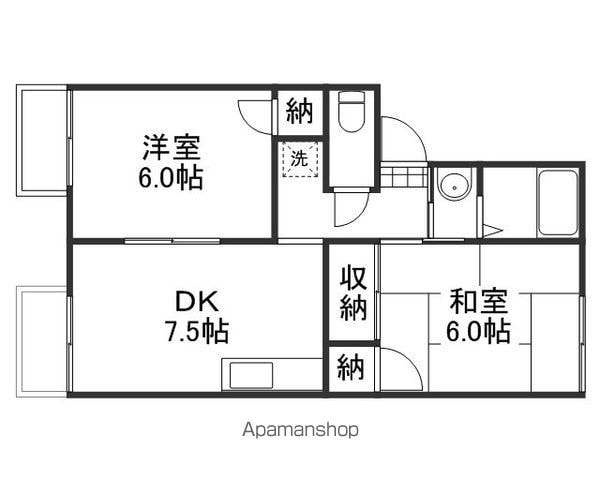 グランドール藤岡の間取り写真