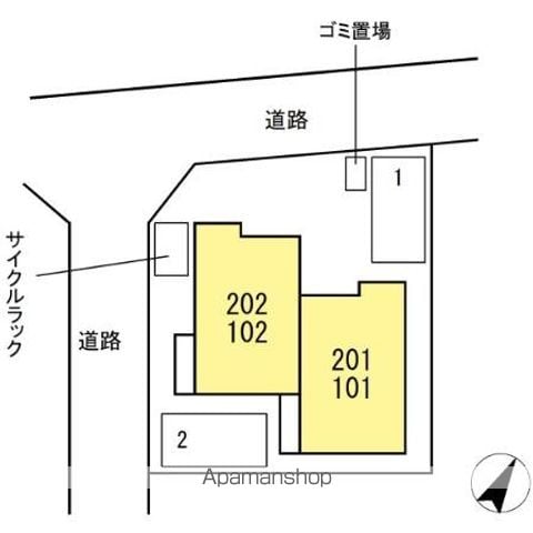 ＤＥＡＲ　ＣＯＵＲＴ　Ｓ 102 ｜ 東京都東村山市恩多町３丁目43-20（賃貸アパート1DK・1階・28.26㎡） その17