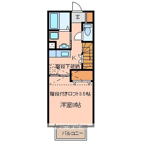 プリムヴェールVIの間取り写真