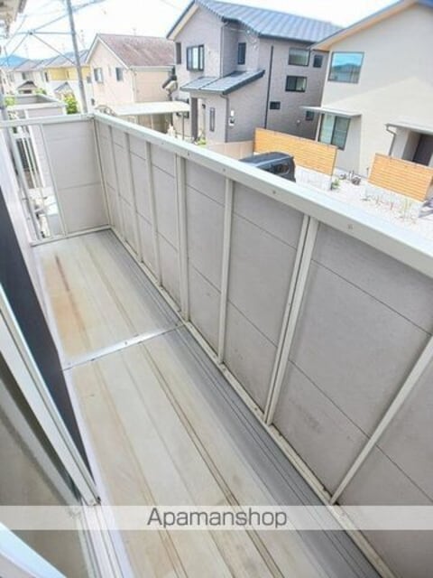 ウエスト　ハイツ[2DK/40.04m2]のバルコニー