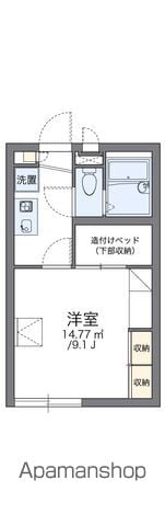 レオパレスたかのの間取り写真