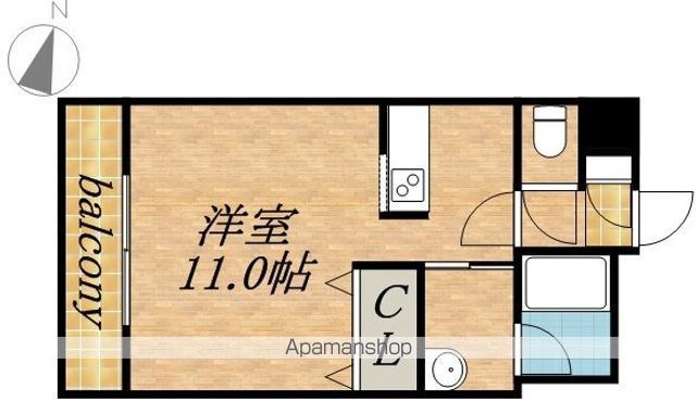 ルーブル4条館の間取り写真