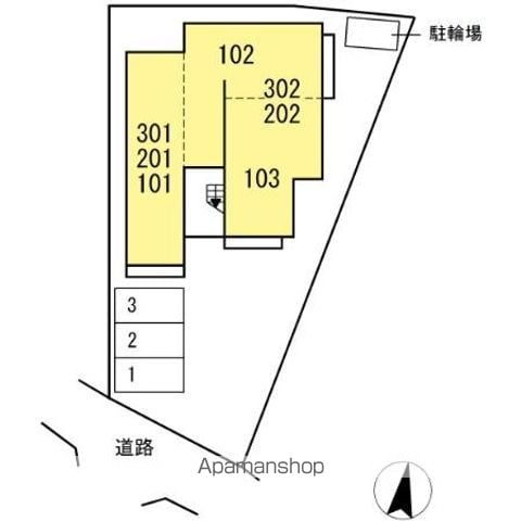 サザンショア東海岸 101 ｜ 神奈川県茅ヶ崎市東海岸北３丁目15-47（賃貸アパート2LDK・1階・50.51㎡） その13